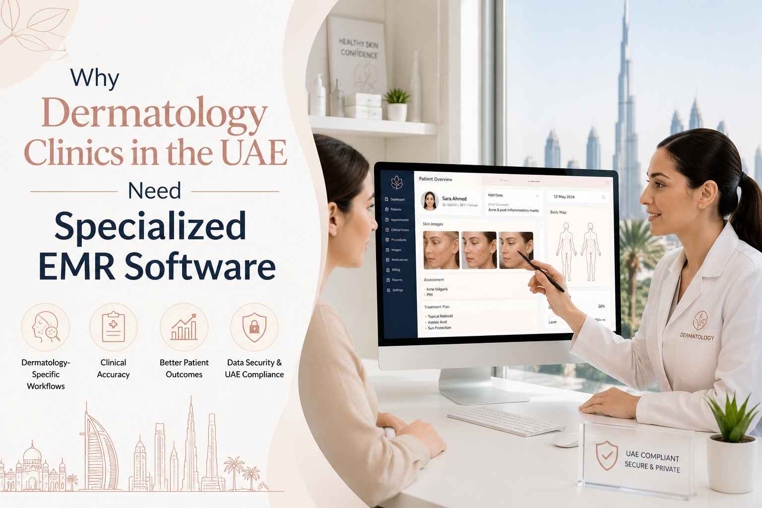 Dermatology Clinic EMR Software